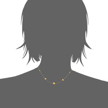 Load image into Gallery viewer, Mystigrey Lucy 18K Gold Plated Dot Necklace for Women