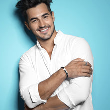 Load image into Gallery viewer, Mystigrey Henrick Stainless Steel Bracelet for Men Black Ruthenium