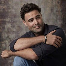 Load image into Gallery viewer, Mystigrey Henrick Stainless Steel Bracelet for Men Black Ruthenium