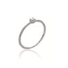 Load image into Gallery viewer, Daniela .925 Sterling Silver Plated Rhodium and 18k Gold Plated Ring Cubic Zirconia