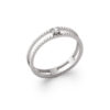 Load image into Gallery viewer, Daniela II .925 Sterling Silver Plated Rhodium Ring Cubic Zirconia