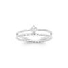 Load image into Gallery viewer, Carolina .925 Sterling Silver Plated Rhodium and 18K Gold Plated Ring Cubic Zirconia