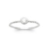 Load image into Gallery viewer, Lexa .925 Sterling Silver Plated Rhodium Ring Cubic Zirconia