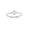 Load image into Gallery viewer, Maria .925 Sterling Silver Plated Rhodium and 18K Gold Plated Ring Cubic Zirconia