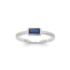 Load image into Gallery viewer, Leticia .925 Sterling Silver Plated Rhodium Ring Beige Cubic Zirconia