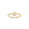 Load image into Gallery viewer, Mystigrey Amanda 18K Gold Plated Ring with Cubic Zirconia