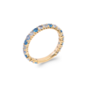 Load image into Gallery viewer, Mystigrey Oceana 18K Gold Plated Ring Pink and Blue