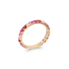 Load image into Gallery viewer, Mystigrey Oceana 18K Gold Plated Ring Pink and Blue