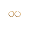 Load image into Gallery viewer, Mystigrey Alyssa 18K Gold Plated Stud Earrings for Women Black Agate