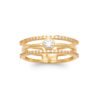 Load image into Gallery viewer, Hannah .925 Sterling Silver Plated Rhodium Ring Cubic Zirconia