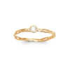 Load image into Gallery viewer, Chaya .925 Sterling Silver Plated Rhodium and18K Gold Plated Ring Cubic Zirconia