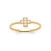 Load image into Gallery viewer, Maria .925 Sterling Silver Plated Rhodium and 18K Gold Plated Ring Cubic Zirconia