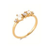 Load image into Gallery viewer, Mystigrey Oceana 18K Gold Plated Ring Cubic Zirconia