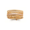 Load image into Gallery viewer, Mystigrey Margaret R7 18K Gold Plated Ring with Cubic Zirconia