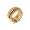 Load image into Gallery viewer, Mystigrey Margaret R7 18K Gold Plated Ring with Cubic Zirconia