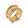 Load image into Gallery viewer, Mystigrey Floret 18K Gold Plated Ring