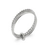 Load image into Gallery viewer, Mystigrey Marjory R3 .925 Sterling Silver Plated Rhodium Ring