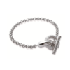 Load image into Gallery viewer, Mystigrey Chantel .925 Sterling Silver Plated Rhodium Bracelet for Women with Cubic Zirconia