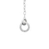 Load image into Gallery viewer, Mystigrey Oralie .925 Sterling Silver Plated Rhodium and 18K Gold Plated Necklace Cubic Zirconia
