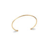 Load image into Gallery viewer, Mystigrey Margot R2 18K Gold Plated Bangle for Women 56cm