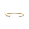 Load image into Gallery viewer, Mystigrey Margot R2 18K Gold Plated Bangle for Women 56cm