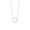 Load image into Gallery viewer, Mystigrey Lacy 18K Gold Plated and .925 Sterling Silver Plated Rhodium Necklace for Women Red, Turquoise, White