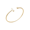 Load image into Gallery viewer, Mystigrey Jessica 18K Gold Plated Bangle for Women with Cubic Zirconia