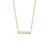 Load image into Gallery viewer, Mystigrey Jessica 18K Gold Plated Necklace for Women with Cubic Zirconia