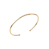 Load image into Gallery viewer, Mystigrey LIberty 18K Gold Plated Bangle for Women with Cubic Zirconia