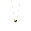 Load image into Gallery viewer, Mystigrey Jasmin 18K Gold Plated Necklace for Women Pastel & Black