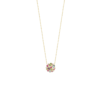 Load image into Gallery viewer, Mystigrey Jasmin 18K Gold Plated Necklace for Women Pastel & Black