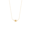 Load image into Gallery viewer, Mystigrey Montana 18K Gold Plated Necklace for Women Black Agate