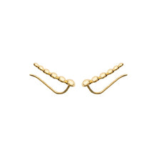 Load image into Gallery viewer, Mystigrey Olivia 18K Gold Plated Climber Earrings for Women