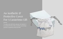 Load image into Gallery viewer, Mystigrey Aria .925 Sterling Silver Plated Rhodium V Earrings