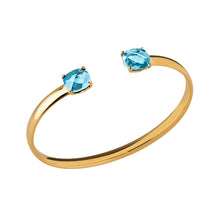 Load image into Gallery viewer, Mystigrey Alizee Marina 18K Gold Plated Bangle for Women