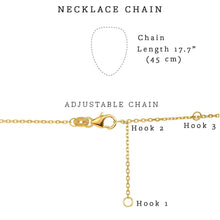 Load image into Gallery viewer, Mystigrey Lola Mother Daughter 18K Rose Gold Plated, Rose Gold Plated and .925 Sterling Silver Plated Necklace for Women