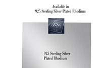 Load image into Gallery viewer, Mystigrey Josephine .925 Sterling Silver Plated Rhodium Bangle for Women