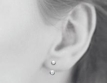 Load image into Gallery viewer, Mystigrey Liberty .925 Sterling Silver Plated Rhodium Jacket Earrings for Women with Cubic Zirconia