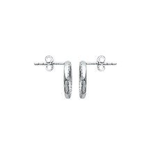 Load image into Gallery viewer, Mystigrey Angel .925 Sterling Silver Plated Rhodium Earrings for Women with Cubic Zirconia