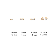 Load image into Gallery viewer, Mysti 18K Gold Plated Earrings for Women with Cubic Zirconia