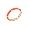 Load image into Gallery viewer, Mystigrey Cyane 18K Gold Plated Ring Red, White, Turquoise, Black
