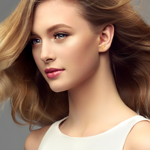 Load image into Gallery viewer, Mystigrey Dolphin .925 Sterling Silver Plated Rhodium and 18K Gold Plated Earrings