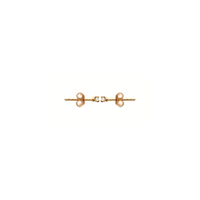Load image into Gallery viewer, Mysti 18K Gold Plated Solitary Earrings for Women with Cubic Zirconia