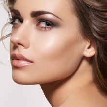 Load image into Gallery viewer, Mystigrey Aria .925 Sterling Silver Plated Rhodium,18K Gold Plated and 18K Rose Gold Plated Line Earrings