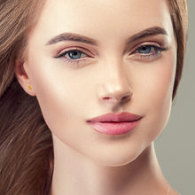 Load image into Gallery viewer, Mystigrey Autumn Leaf .925 Sterling Silver Plated Rhodium and 18K Gold Plated Earrings