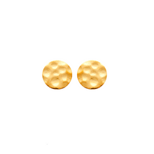 Load image into Gallery viewer, Mystigrey Ava .925 Sterling Silver Plated Rhodium and 18K Gold Plated Stud Earrings