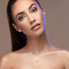 Load image into Gallery viewer, Mystigrey Sunny 18K Gold Plated Sunflower Stud Earrings for Women with Cubic Zirconia