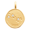 Load image into Gallery viewer, Mystigrey Constellation 18K Gold Plated Pendant for Women with Cubic Zirconia