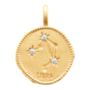 Load image into Gallery viewer, Mystigrey Constellation 18K Gold Plated Pendant for Women with Cubic Zirconia