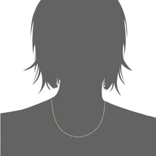 Load image into Gallery viewer, Mystigrey Colette 18K Gold Plated Necklace for Women Available in Turquoise, Blue, Red, Pink and Black